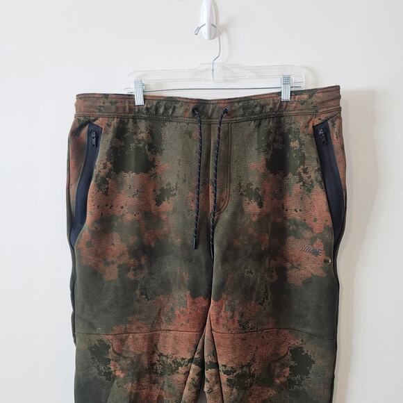 American Eagle Green Tie Dye Jogger Pants Size XXL - Picture 3 of 6